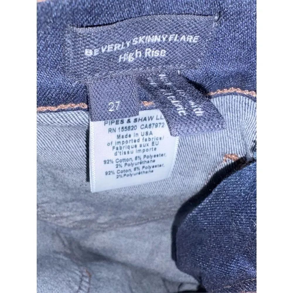 Veronica Beard Beverly Skinny-Flare Jean - Picture 6 of 7